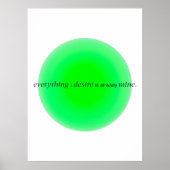 Everything I desire is already mine Poster (Vorne)