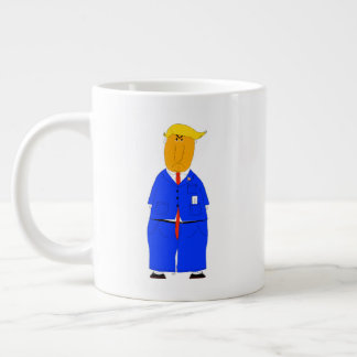 Everything in life is luck Donald Trump Coffee Mug Jumbo-Tasse