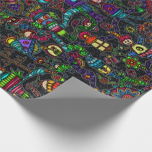 Everything is connected geschenkpapier (Ecke)