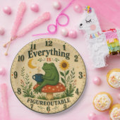 Everything Is Figureoutable Frog Pappteller (Party)