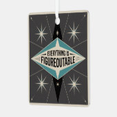 Everything Is Figureoutable Ornament Aus Metall (Vorderseite links)