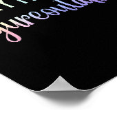 Everything Is Figureoutable Teacher Motivational - Poster (Ecke)