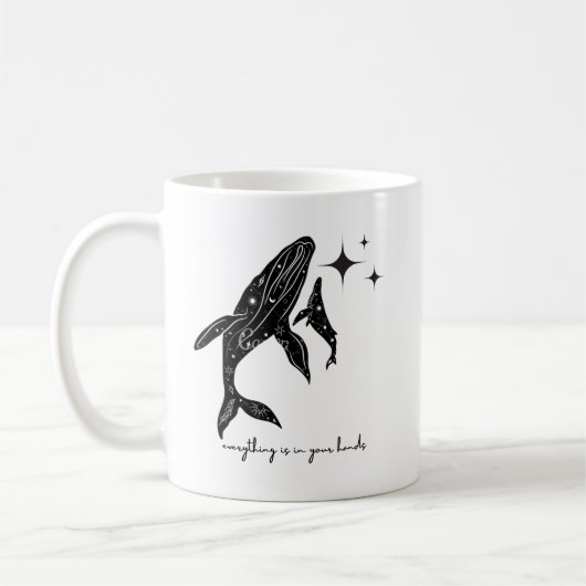 "Everything Is in Your Hands Kaffeetasse (Links)