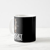 Everything Is Mindset Insrational Mind Motivationa Kaffeetasse (Vorderseite Links)