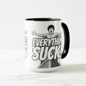 Everything Sucks Mug - Weirdest Timeline Tasse (VorderseiteRechts)