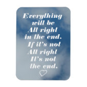 Everything will be all right in the end magnet 2 (Vertikal)
