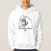 Everything Will Be OK Design Kapuzenpullover Hoodie (Vorderseite)