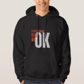 Everything Will Be OK – Motivational Bold Text Tee (Vorderseite)