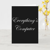 Everythings Computer In A Tesler Donald Trumps Ele Karte (Gelbe Blume)
