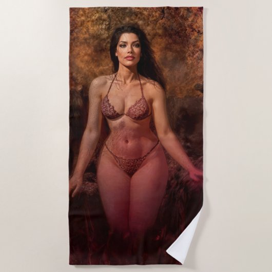Eve's Purgatory beach towel Strandtuch (Vorderseite)