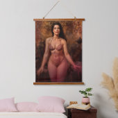 Eve's Purgatory wood topped tapestry Wandteppich Mit Holzrahmen (Schlafzimmer)