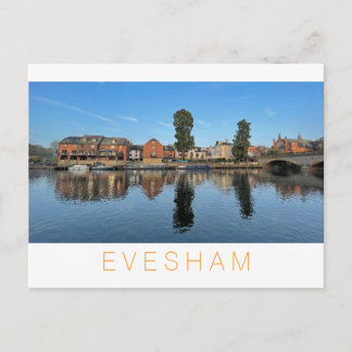 Evesham Feiertagspostkarte