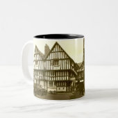 Evesham Souvenir Tasse (Vorderseite Links)