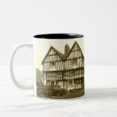 Evesham Souvenir Tasse (Links)