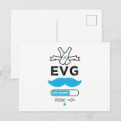 EVG in Bearbeitung Postkarte (Vorne/Hinten)