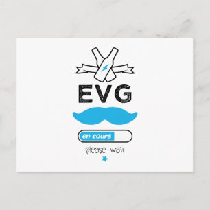 EVG in Bearbeitung Postkarte