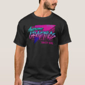 EVGA 19-jähriges "Phantastisch Graphics" Retro T-Shirt (Vorderseite)