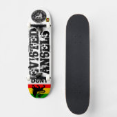 EVICED ANGELS Skateboard (Vorderseite)
