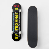 EVICED ANGELS Skateboard (Vorderseite)