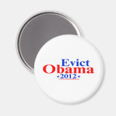 EVICT OBAMA 2012 MAGNET (Vorderseite/Rückseite)