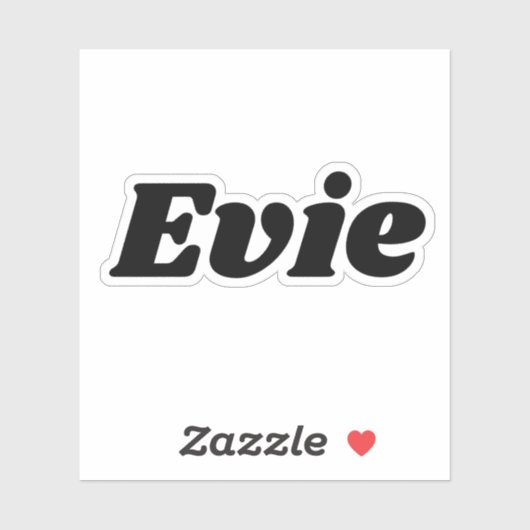Evie Aufkleber (Blatt)