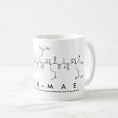 Evie-Mae Peptidenname Tasse (VorderseiteRechts)