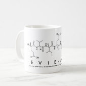 Evie-Mae Peptidenname Tasse (Vorderseite Links)