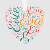 Evie Ornament (Vorderseite)