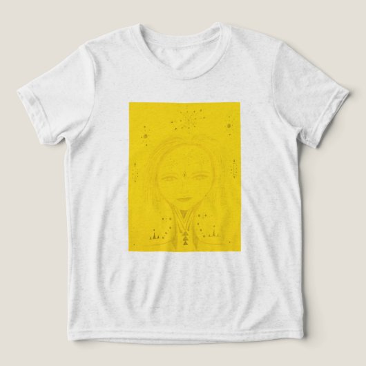 Evie Tri-Blend Shirt (Design Vorderseite)