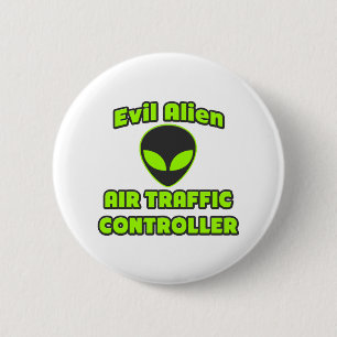 Evil Alien Air Traffic Controller Button