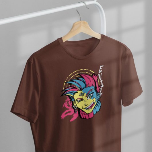 Evil Anime Villain Boy T-Shirt