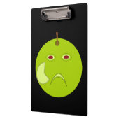 Evil Apple mit Scar Clipboard Klemmbrett (Links)