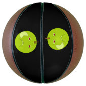 Evil Apple mit Scar Halloween Basketballs (Vertikal)