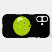 Evil Apple mit Scar Halloween Case-Mate iPhone Hülle (Rückseite (Horizontal))