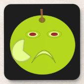 Evil Apple mit Scar Halloween Cork Untersetzer (Vorderseite)