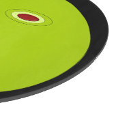 Evil Apple mit Scar Halloween Cutting Board Schneidebrett (Ecke)