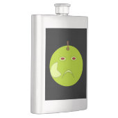 Evil Apple mit Scar Halloween Flasken Flachmann (Rechts)
