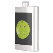 Evil Apple mit Scar Halloween Flasken Flachmann (Links)