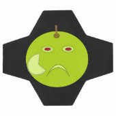 Evil Apple mit Scar Halloween Fußball Ball (Flach)