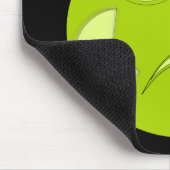 Evil Apple mit Scar Halloween Mousepad (Ecke)