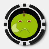 Evil Apple mit Scar Halloween Pokerchips (Vorderseite)
