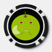 Evil Apple mit Scar Halloween Pokerchips (Rückseite)