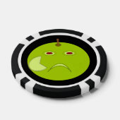 Evil Apple mit Scar Halloween Pokerchips (Einzeln)