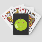Evil Apple mit Scar Halloween Spielkarten (Rückseite)