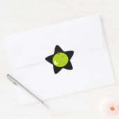 Evil Apple mit Scar Halloween Stickers (Umschlag)