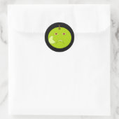 Evil Apple mit Scar Halloween Stickers (Tasche)