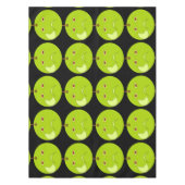 Evil Apple mit Scar Halloween Tablecloth Tischdecke (Vorderseite)