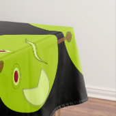 Evil Apple mit Scar Halloween Tablecloth Tischdecke (Beispiel)