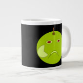 Evil Apple mit Scar Halloween-Tasse Jumbo-Tasse (Vorderseite Rechts)