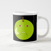 Evil Apple mit Scar Halloween-Tasse Jumbo-Tasse (Rechts)